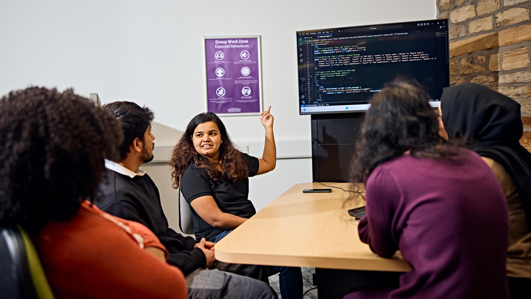 Group work facilities