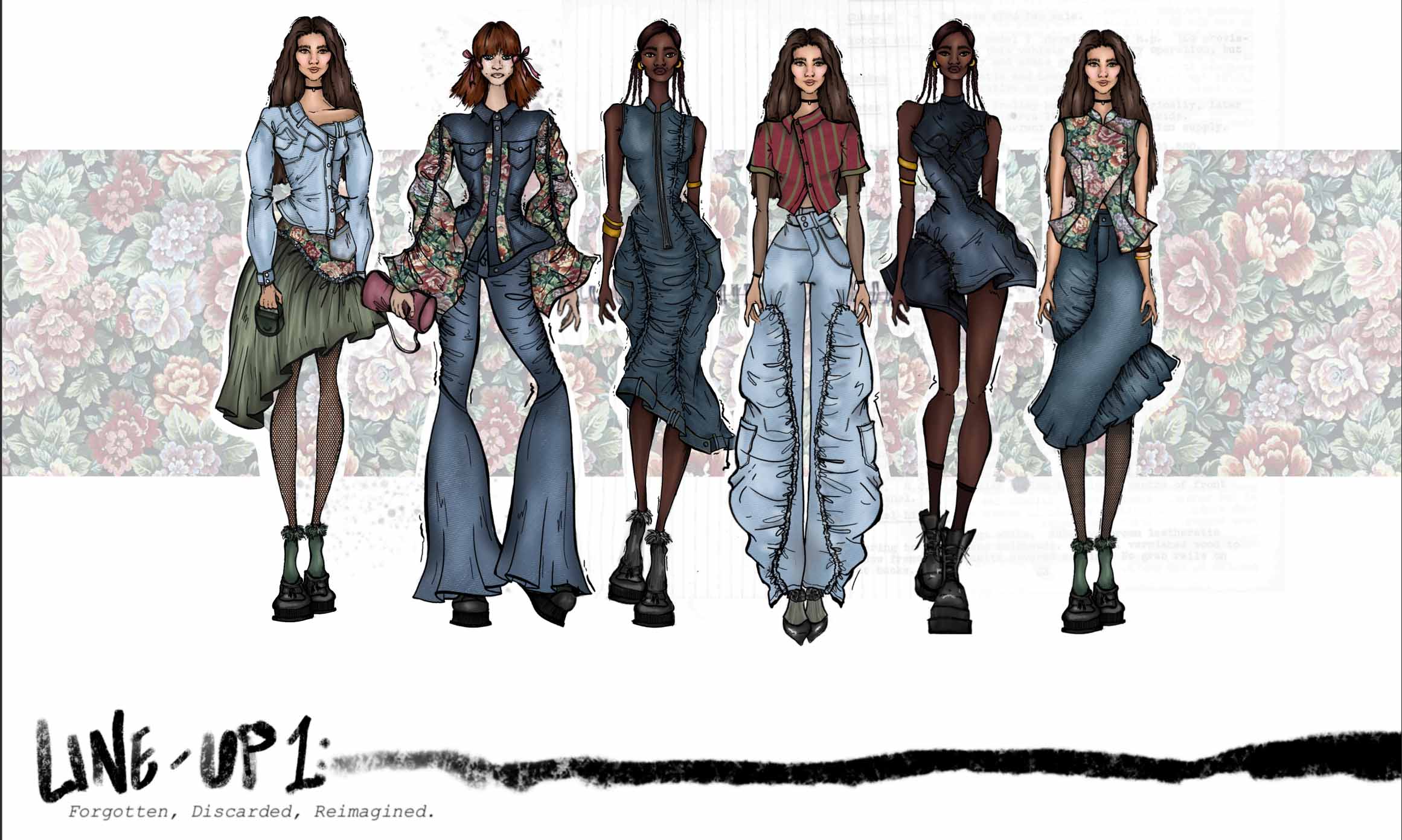 Student fashion designs