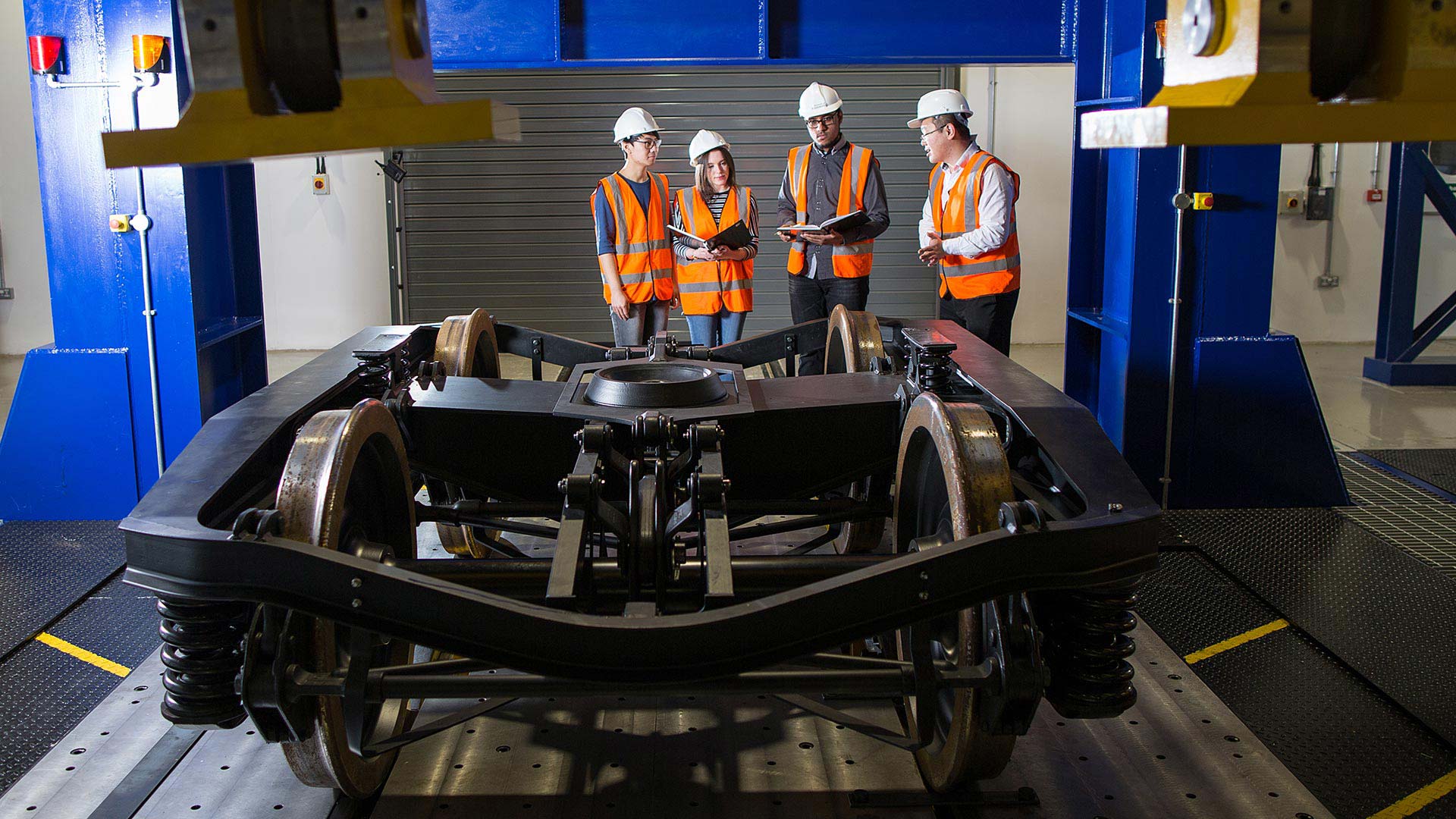 Institute of Railway Research, railway test rig