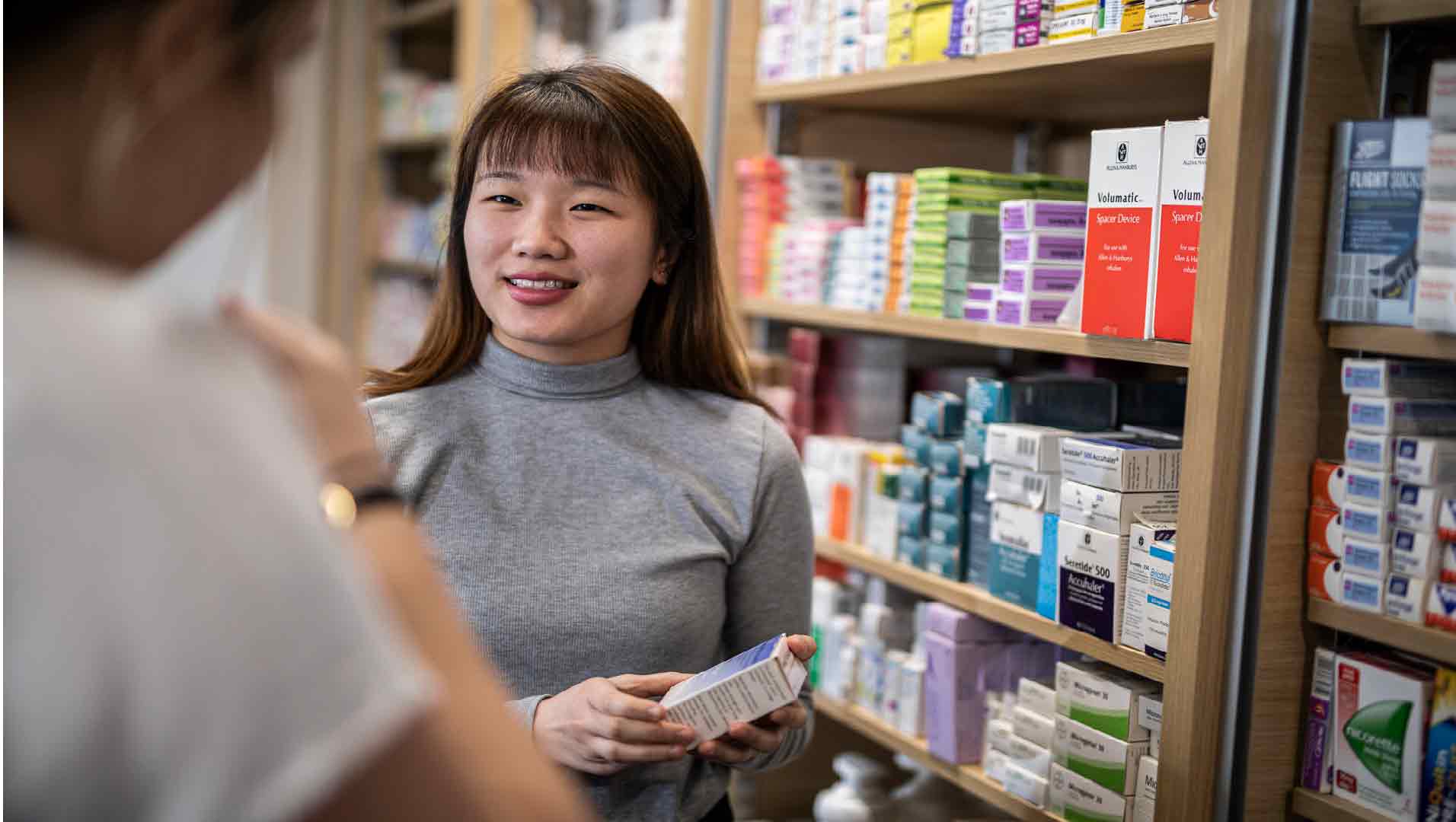 Students in Dispensary practical