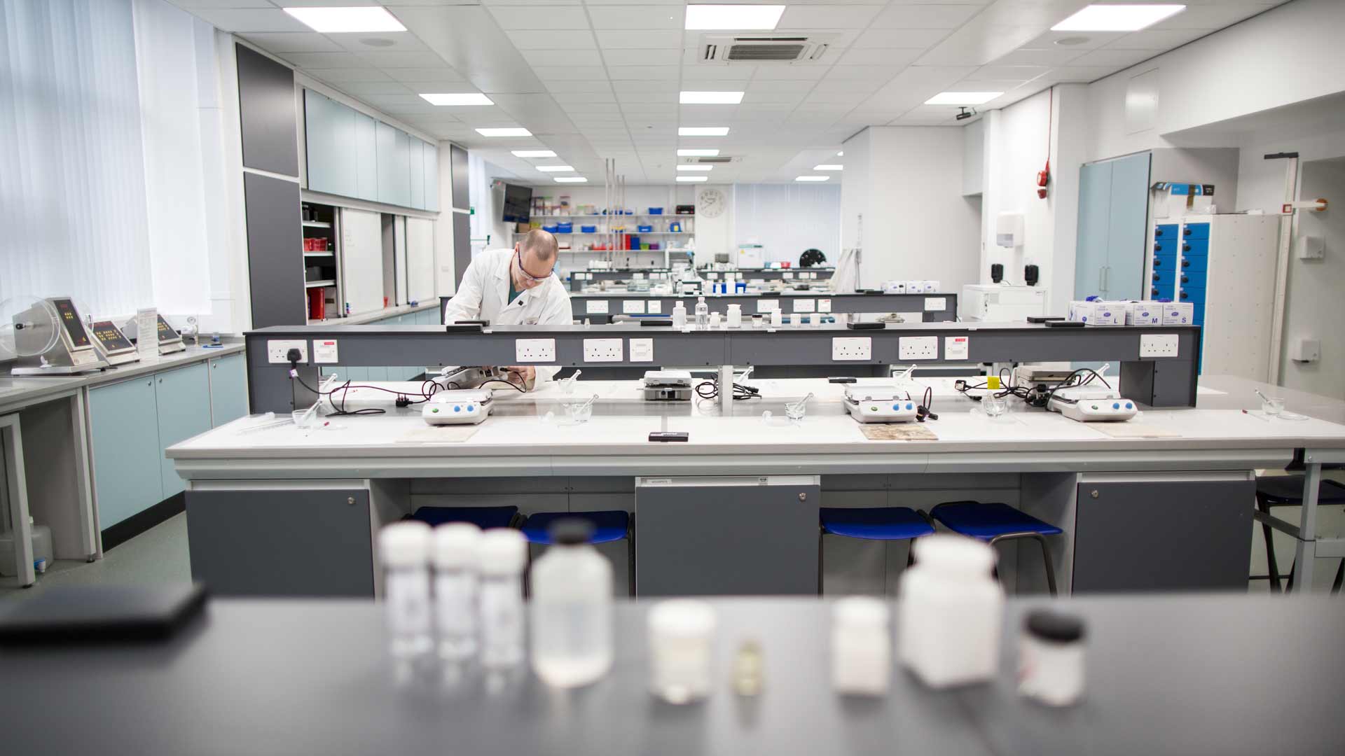 Pharmacy laboratory