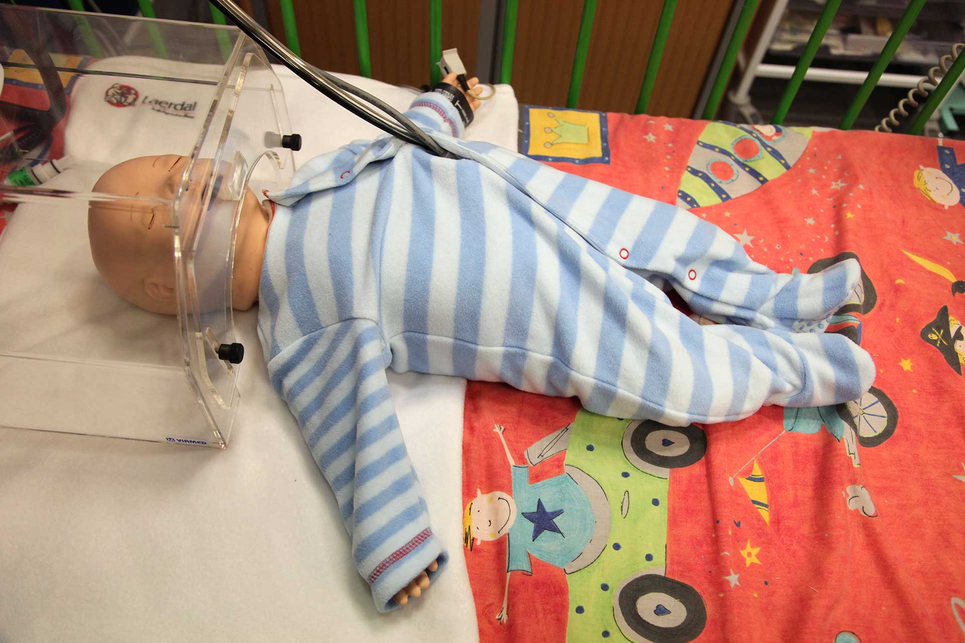 Photo of Alfie our simulation baby