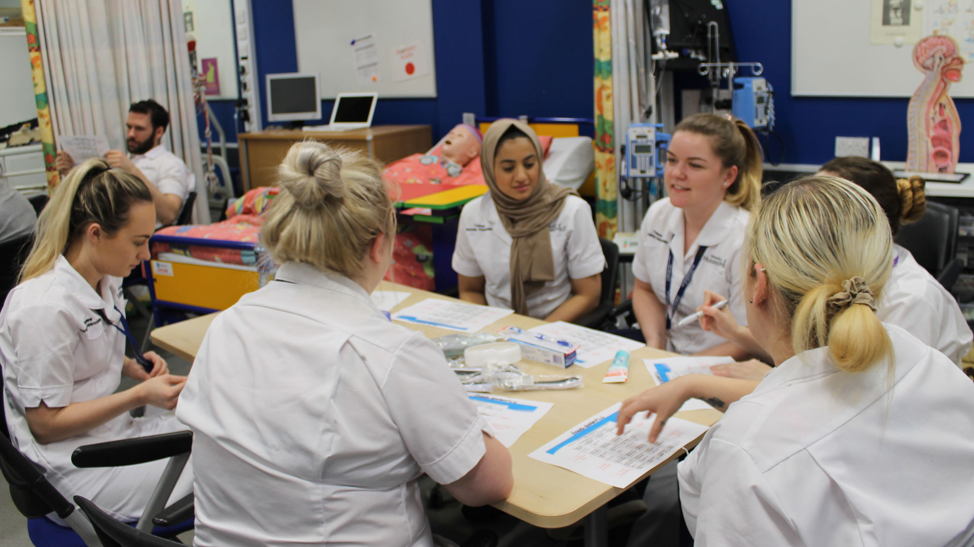 Nursing associates learning the theory
